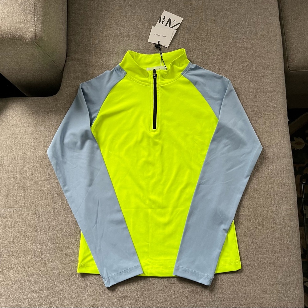 Zara TECHNICAL FLUO SKI T-SHIRT